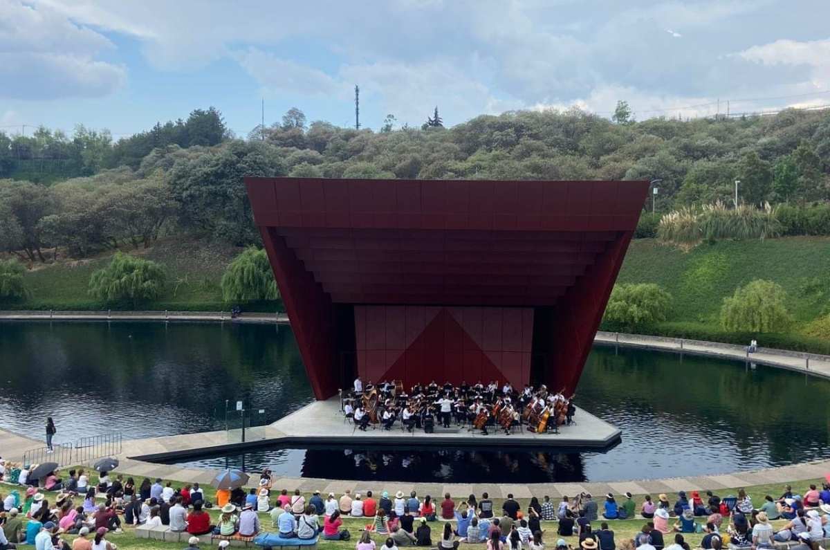 Concierto sinfónico al aire libre en el Anfiteatro del Parque La Mexicana, Día de las Madres 2026